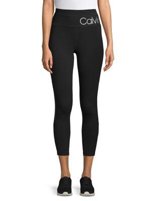 Calvin Klein Performance High Waisted Cropped Leggings