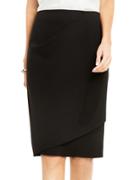 Vince Camuto Ivy Tailored Wrap Skirt