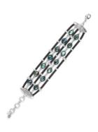 Lucky Brand Silvertone Abalone Layer Bracelet