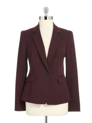 Anne Klein Petite Single Button Blazer