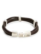 Uno De 50 Men's 1,2,3 Up Banded Leather Bracelet