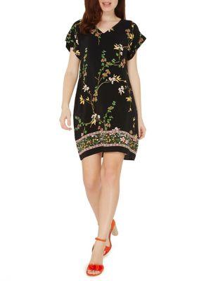 Dorothy Perkins Floral Bardot Shift Dress