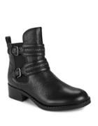 Gentle Souls Barberton Textured Leather Ankle Boots