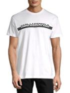 Karl Lagerfeld Logo Graphic Cotton Tee