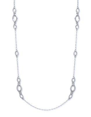 Anne Klein Crystal Single Strand Necklace