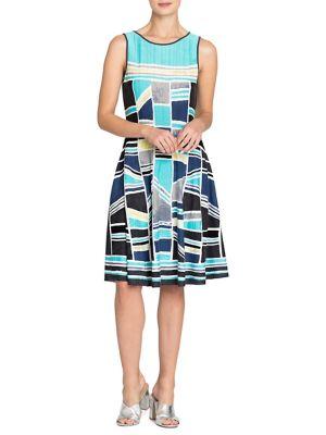 Nic+zoe Plus Multicoloured Day Dress