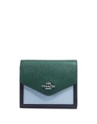 Coach Small Colorblock Leather Bi-fold Wallet