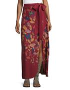 Free People Floral Maxi Skirt