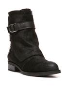 Fergie Neptune Leather Ankle Boots