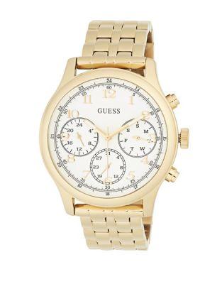 Guess Stainless Steel Chronograph Bracelet Watch