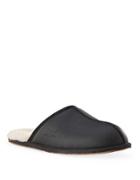 Ugg Scuff Leather Slippers