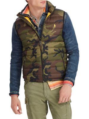 Polo Ralph Lauren Camo Packable Down Vest