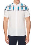 Perry Ellis Abstract Button-front Shirt