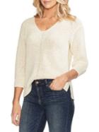 Vince Camuto Ethereal Dawn Speckled Shiny Sweater