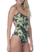 Lucky Brand Palms One-piece Swimsuit