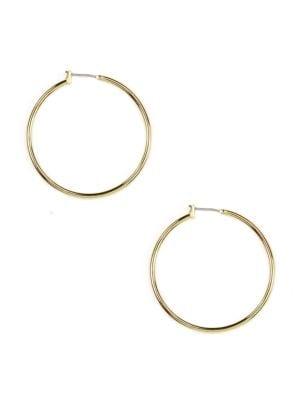 Anne Klein Goldplated Hoop Earrings