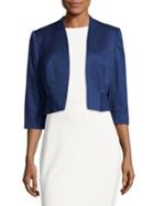 Phase Eight Ruffled Open-front Blazer