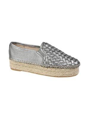 Sam Edelman Catherine Leather Platform Espadrilles