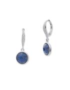 Judith Jack Lapis Lazuli & Sterling Silver Drop Earrings