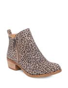 Lucky Brand Basel Printed Suede Booties