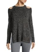 Design Lab Lord & Taylor Rib-knit Long-sleeve Sweater