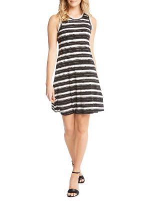 Karen Kane Striped-print A-line Dress