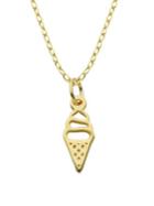 Lord & Taylor Ice Cream Sterling Silver Pendant Necklace