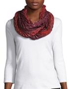 Collection 18 Mystiq Pleated Infinity Scarf