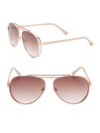 Sam Edelman 52mm Aviator Sunglasses