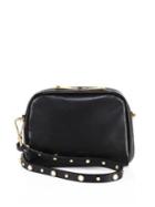 Imnyc Isaac Mizrahi Leather Half Moon Crossbody Shoulder Bag