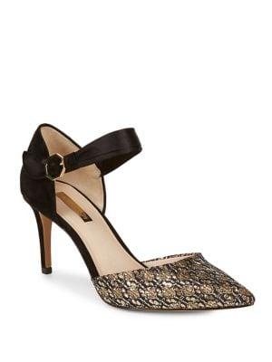 Louise Et Cie Kouris Metallic Jacquard Pumps
