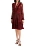 French Connection Clandre Vintage Lace Shift Dress