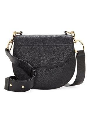 Vince Camuto Mell Pebbled Leather Crossbody Bag
