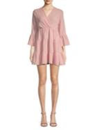 Quiz Bell-sleeve A-line Dress