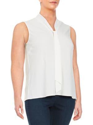 Nipon Boutique Plus Tie-neck Shell