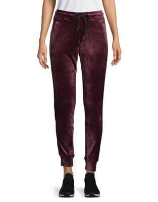 Marc New York Performance Velvet Joggers