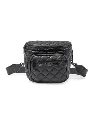 Steve Madden Quilted Faux Leather Shoulder Bag