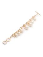 Carolee Pacific Pearls 10-16mm Freshwater Pearl And Faux Pearl Bracelet