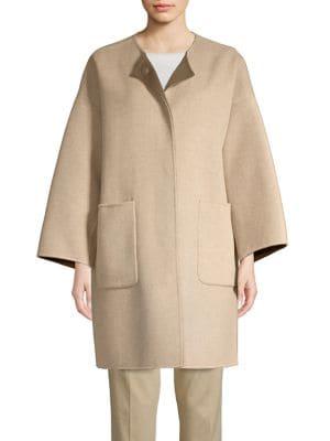 Weekend Max Mara Oversize Reversible Wool Coat