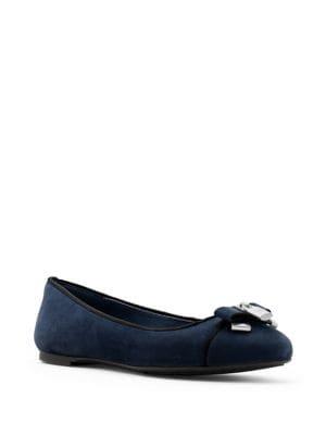 Michael Michael Kors Alice Suede Ballet Flats