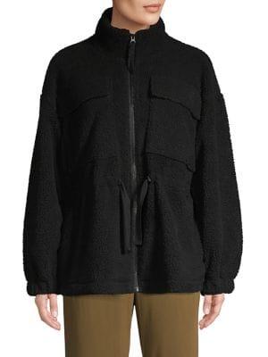 Vero Moda Stand-collar Faux Fur Jacket