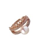 Bcbgeneration Pearl Group Faux Pearl Ring