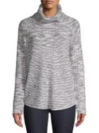 Jones New York Knit Ribbed Pullover