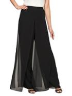 Alex Evenings Wide Leg Carwash Pant