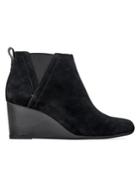 Vionic Paloma Suede Wedge Booties