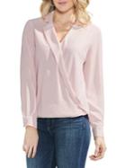 Vince Camuto Long-sleeve Wrap Blouse