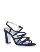Adrianna Papell Adelson Knotted Satin Sandals