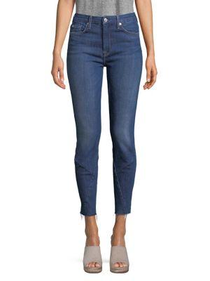 7 For All Mankind High-rise Skinny Jeans
