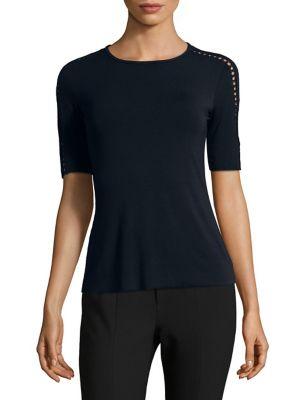 Bailey 44 Short-sleeve Cutout Tee