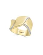 Effy D'oro Diamond And 14k Yellow Gold Statement Ring